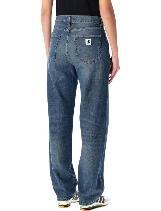 25FW 칼하트 WIP 데님 팬츠 I035881 014L BLUE DARK USED WASH - CARHARTT WIP