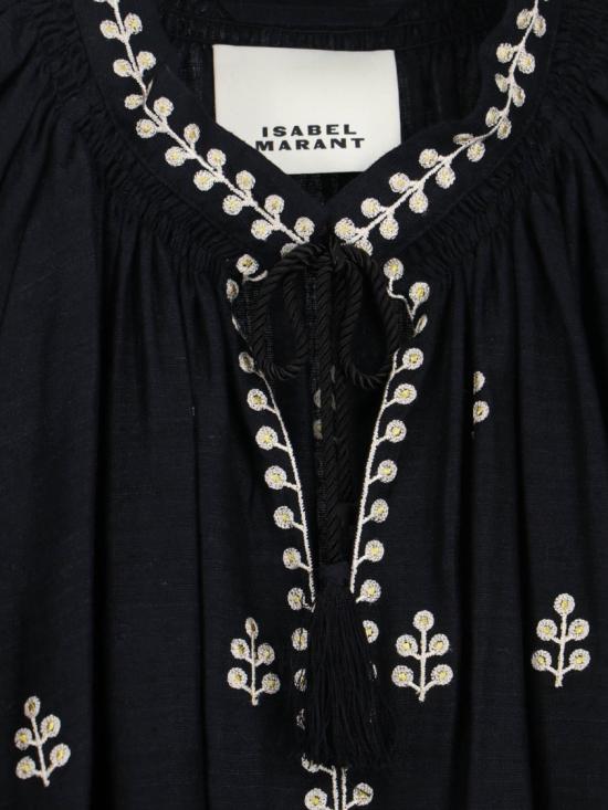 26SS 이자벨마랑 롱 원피스 RO1027FA D1J12I01BK Black - ISABEL MARANT