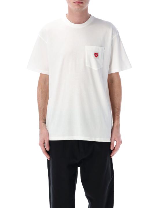 25FW 칼하트 WIP 반팔 티셔츠 I032128 1WZXX Bianco