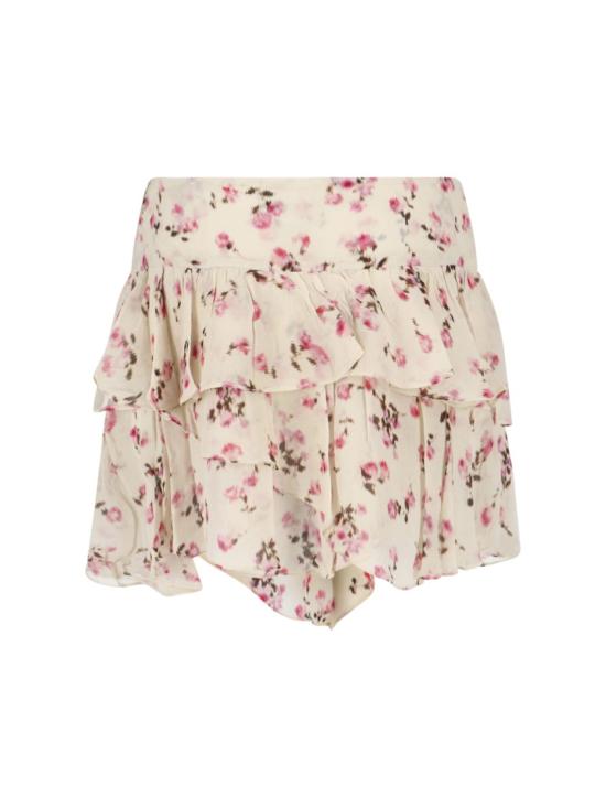 26SS 이자벨마랑에뚜왈 숏 스커트 JU0486FA D1J08E90BE Neutrals - ISABEL MARANT ETOILE
