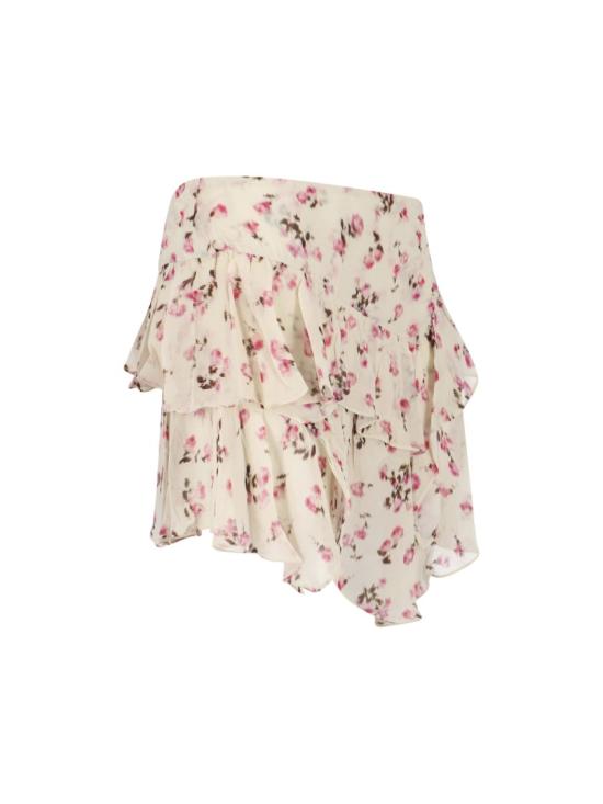 26SS 이자벨마랑에뚜왈 숏 스커트 JU0486FA D1J08E90BE Neutrals - ISABEL MARANT ETOILE