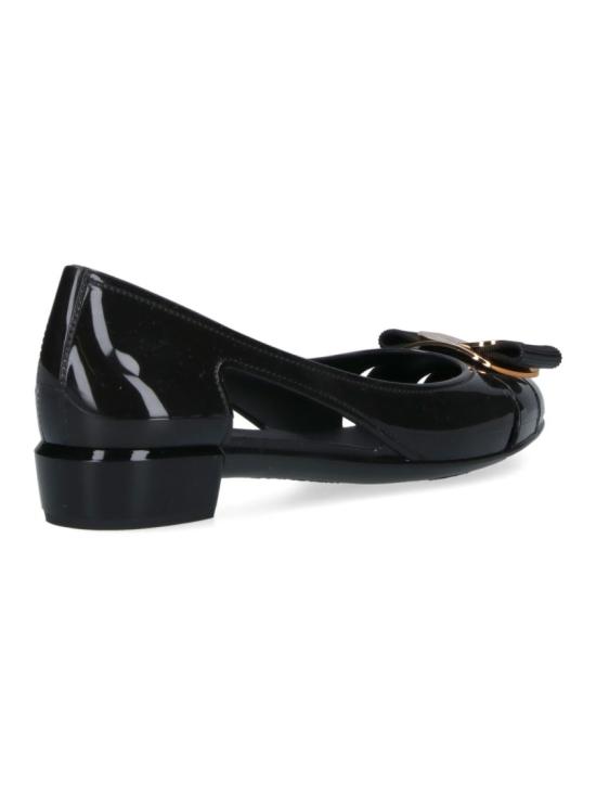 26SS 살바토레 페라가모 플랫 슈즈 785441001 Black - SALVATORE FERRAGAMO