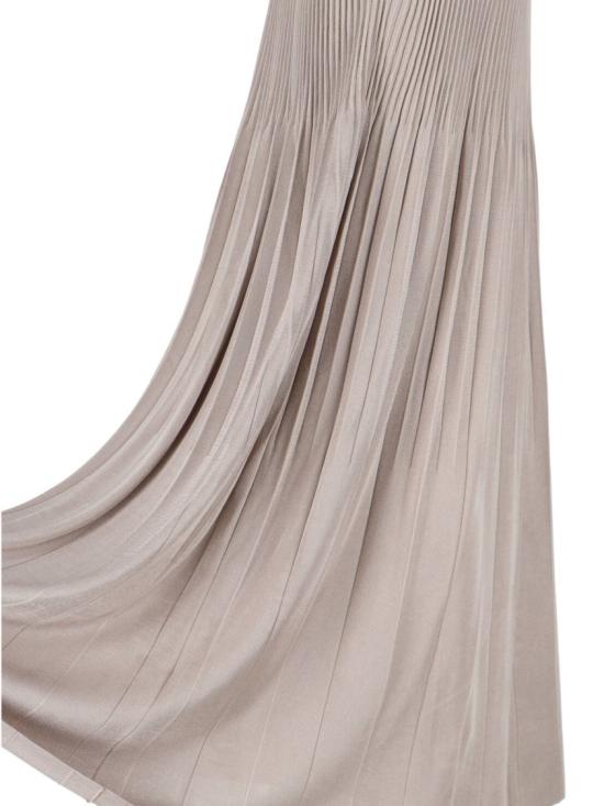26SS 조르지오 아르마니 롱 스커트 GW003196 AF24199U6154 Grey - GIORGIO ARMANI