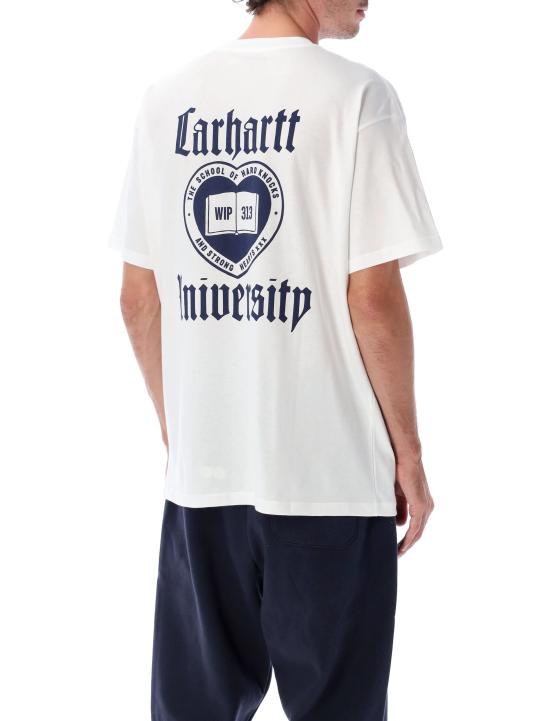 25FW 칼하트 WIP 반팔 티셔츠 I035453 02XX Bianco - CARHARTT WIP