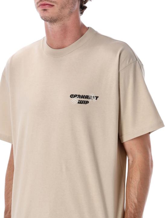 25FW 칼하트 WIP 그래픽 프린트 로고 티셔츠 I035492 G1XX WALL - CARHARTT WIP