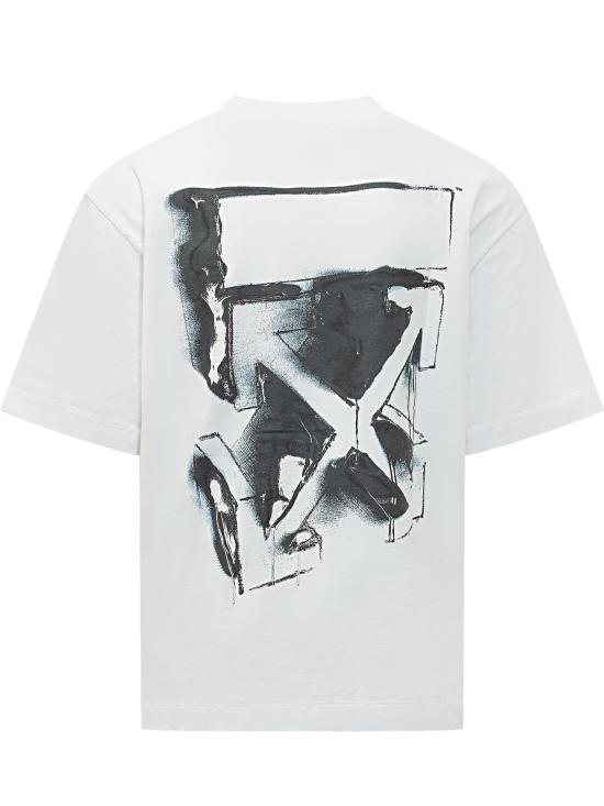 26SS 오프화이트 반팔 티셔츠 44MAA120S26J00 I100 WHITE - OFF WHITE