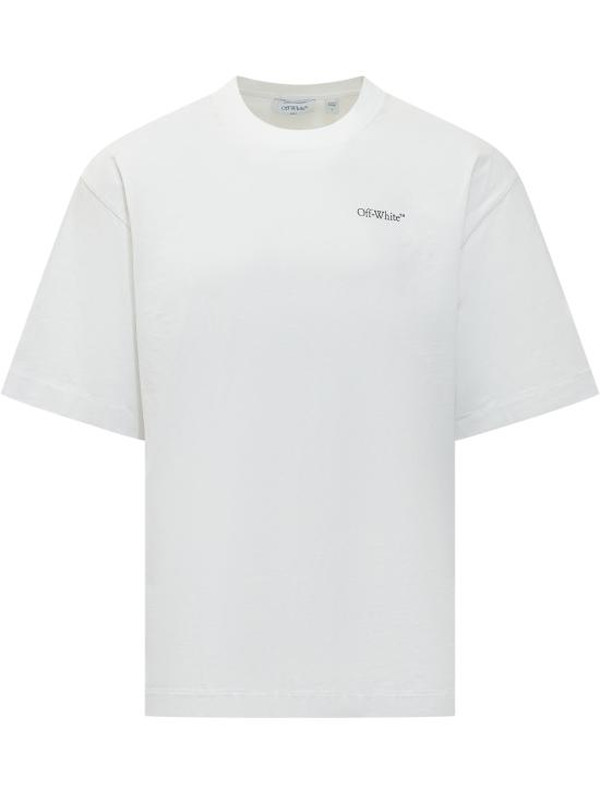 26SS 오프화이트 반팔 티셔츠 44MAA120S26J00 8100 WHITE