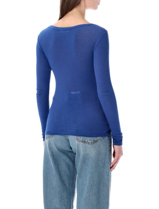 26SS 아메리칸 빈티지 반팔 티셔츠 MAS02D NAVY Blu - AMERICAN VINTAGE