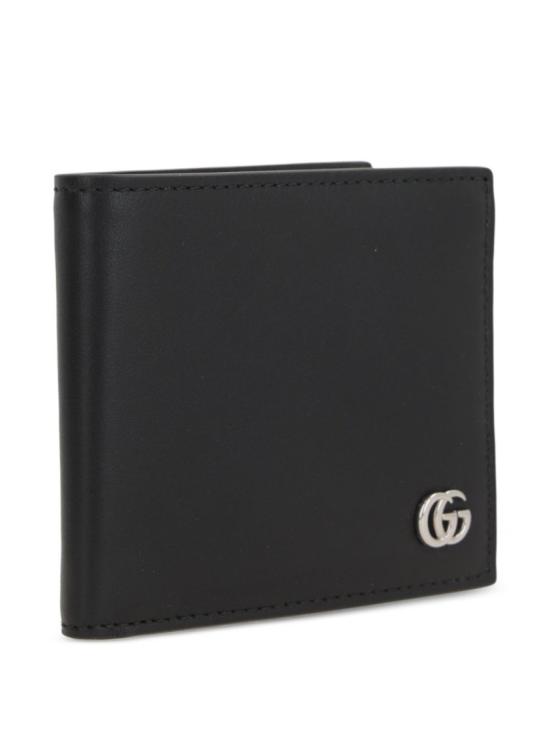 26SS 구찌 GG 마몽 바이폴드 월렛 835047AAE071000 Black - GUCCI