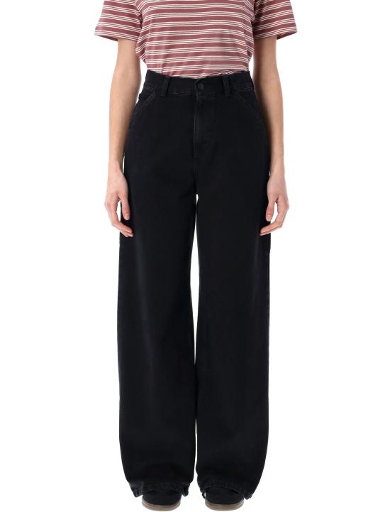 25FW 칼하트 WIP 데님 팬츠 I032709 8906 STONE WASH BLACK