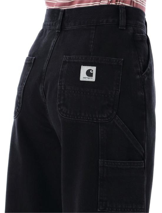 25FW 칼하트 WIP 데님 팬츠 I032709 8906 STONE WASH BLACK - CARHARTT WIP