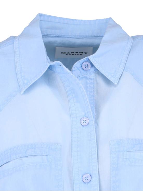 26SS 이자벨마랑에뚜왈 셔츠 CH0304FA D1I05E30LU Blue - ISABEL MARANT ETOILE