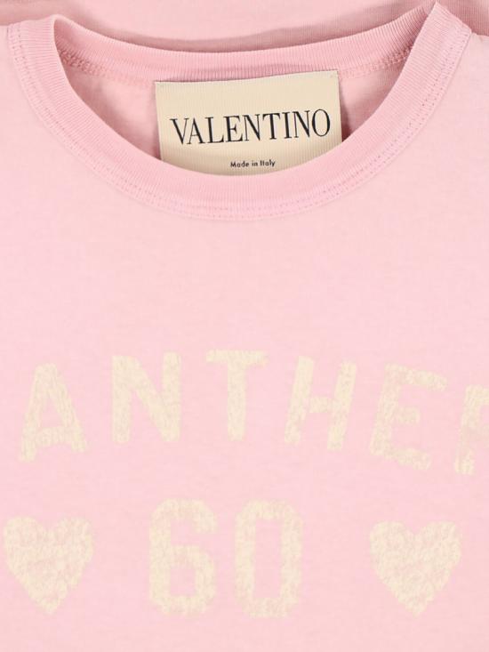26SS 발렌티노 가라바니 반팔 티셔츠 8B3MG24Y9GLC5R Pink - VALENTINO GARAVANI