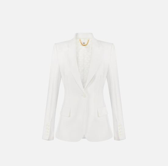 26SS 엘리자베타프랜치 수트 자켓 GI21661E2 360 White
