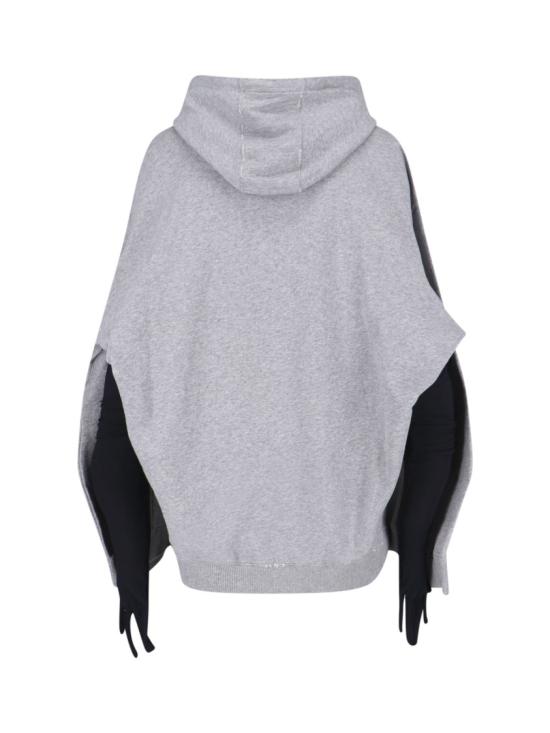 26SS MM6 메종마르지엘라 후디드 스웨트셔츠 윗 글러브 S52DA0083 M25025853M Grey - MM6 MAISON MARGIELA