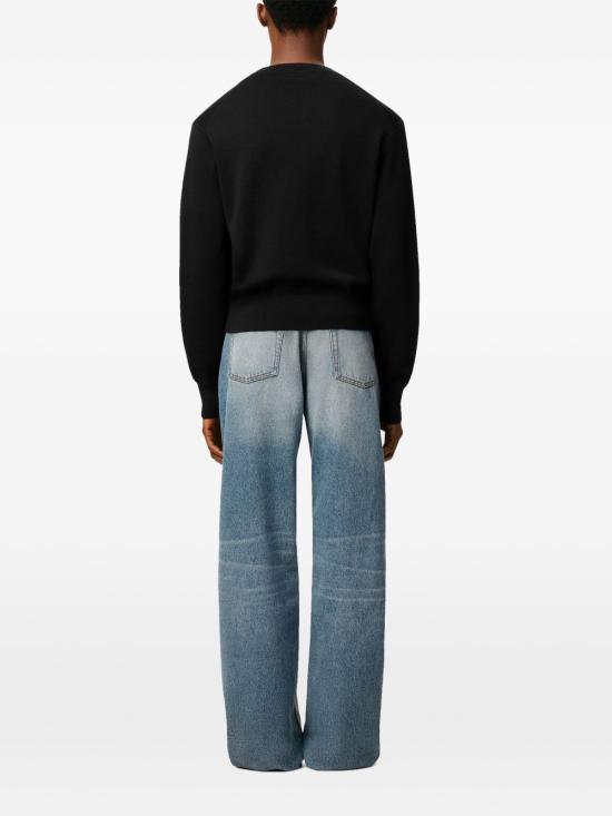 26SS 아미 ADC 크루넥 스웨터 HKS826001 009 Black - AMI