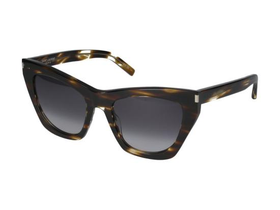  생로랑 선글라스 SL 214 KATE Brown - SAINT LAURENT