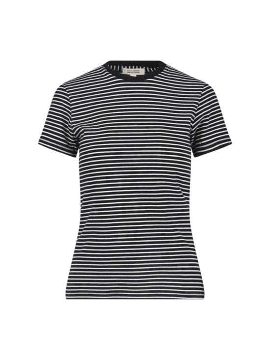 26SS 닐리로탄 반팔 티셔츠 11463 K217BLACK IVORY STRIPE Black