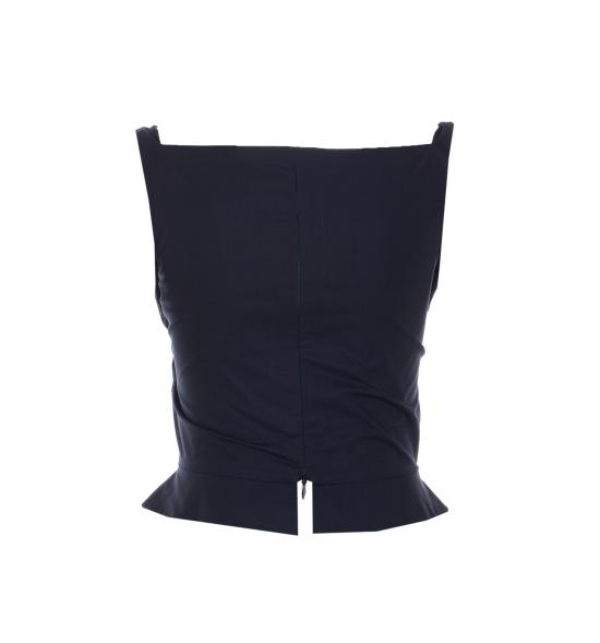 26SS 비비안웨스트우드 긴팔 티셔츠 1505000M W009Q N401 Black - VIVIENNE WESTWOOD