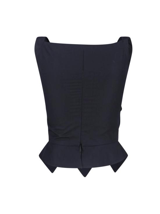 26SS 비비안웨스트우드 긴팔 티셔츠 1505000M W009Q N401 Black - VIVIENNE WESTWOOD