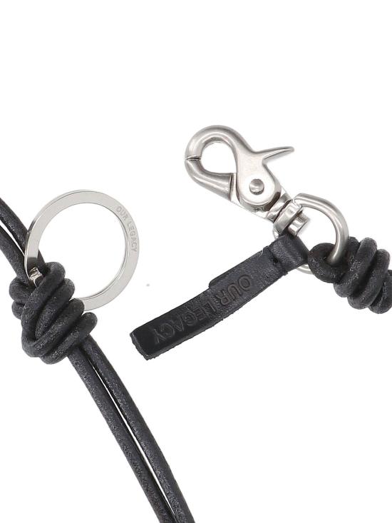 26SS 아워레가시 주얼리 A4258UB BLACK LEATHER Black - OUR LEGACY