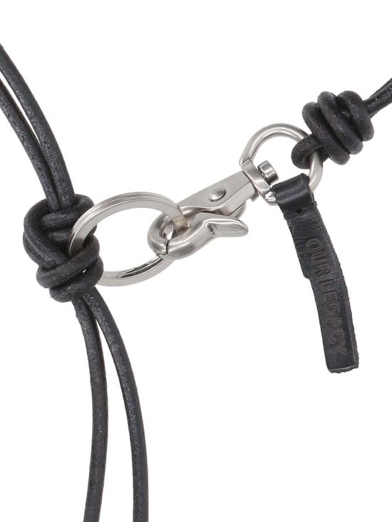 26SS 아워레가시 주얼리 A4258UB BLACK LEATHER Black - OUR LEGACY