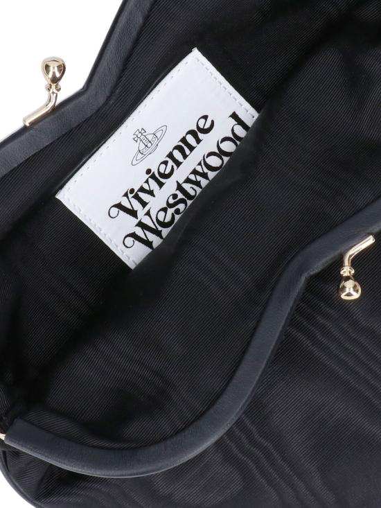 26SS 비비안웨스트우드 벨 하트 프레임 퍼스 4B01000CW W01F4 N401 Black - VIVIENNE WESTWOOD
