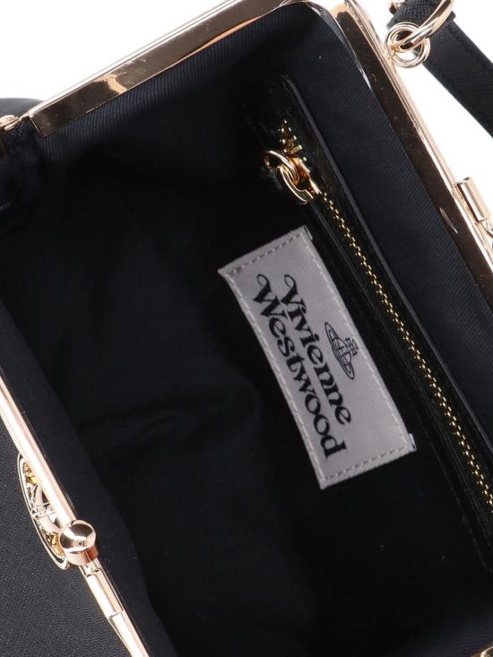 26SS 비비안웨스트우드 토트백 4B010007W L001N N402 Black - VIVIENNE WESTWOOD