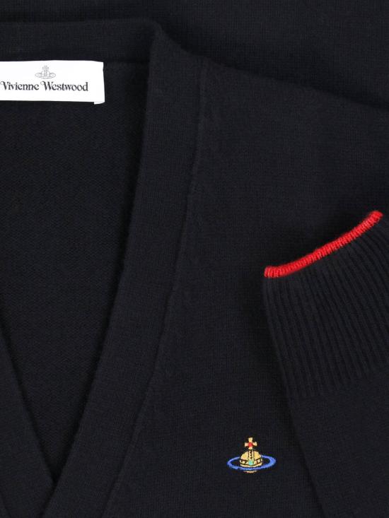 26SS 비비안웨스트우드 스웨터 2701002V Y0018 N401 Black - VIVIENNE WESTWOOD