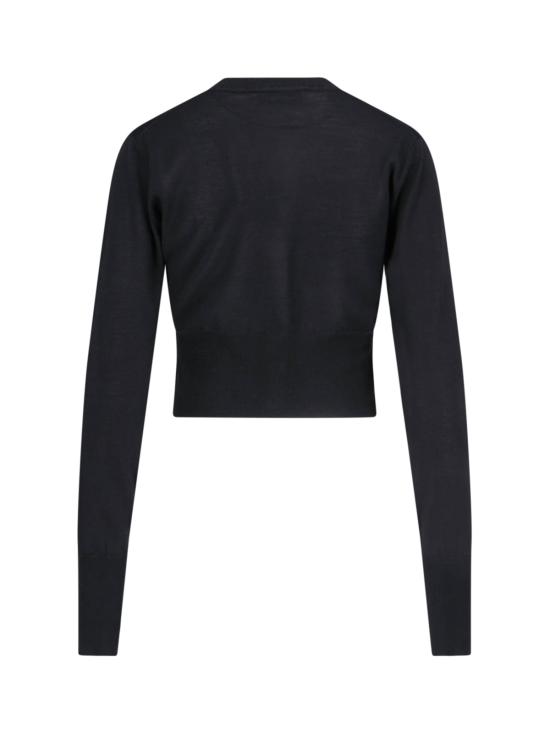 26SS 비비안웨스트우드 베아 크롭드 가디건 1803002U Y001A N402 Black - VIVIENNE WESTWOOD