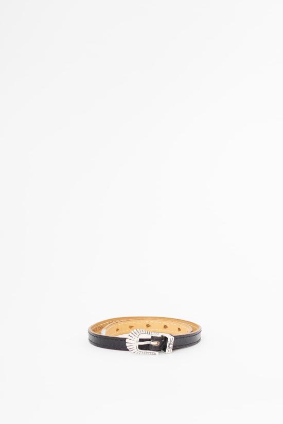 26SS 아워레가시 주얼리 A4248CDB DEEP BLACK LEATHER Black