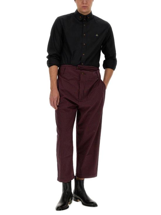 26SS 비비안웨스트우드 셔츠 24010005 W009Q N401 Black - VIVIENNE WESTWOOD