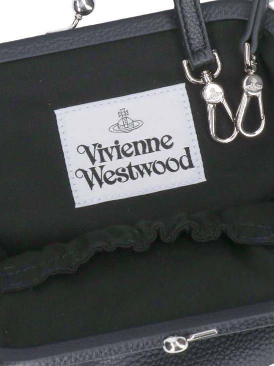 26SS 비비안웨스트우드 클라스프 클로저 비비안 숄더백 4B01001BW S000D N403 Black - VIVIENNE WESTWOOD