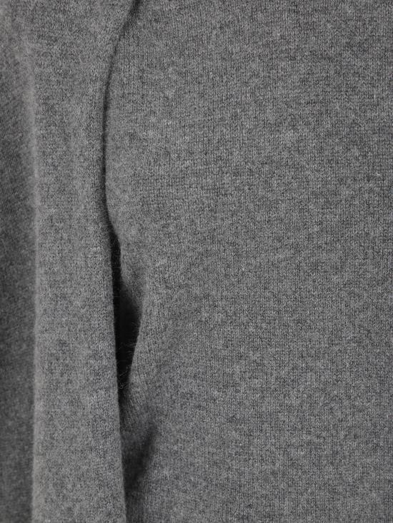 26SS 토템 후드 티셔츠 261WRT0635YA0235 083 DARK GREY MELANGE - TOTEME