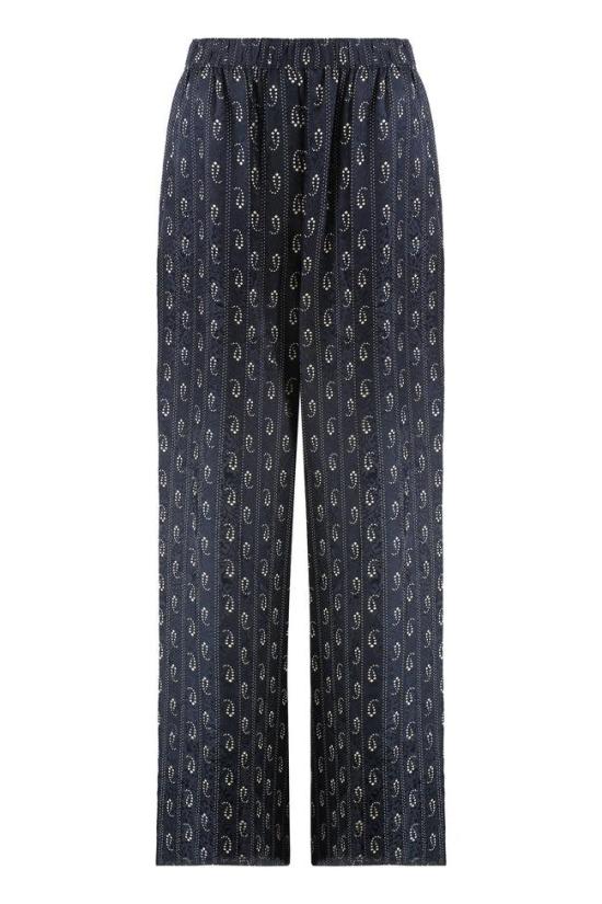 25FW 토리버치 스트레이트 팬츠 176383 476 NAVY