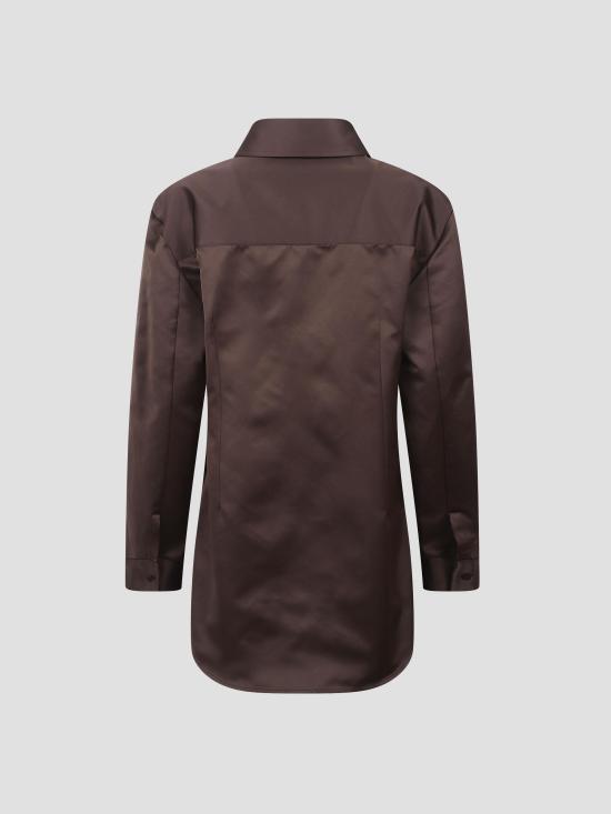 26SS 더프랭키샵 숏 원피스 SDFS21489200 BROWN - THE FRANKIE SHOP