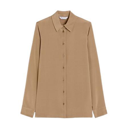 25FW 막스마라 반팔 티셔츠 2521116018600 007 HAZELNUT BROWN