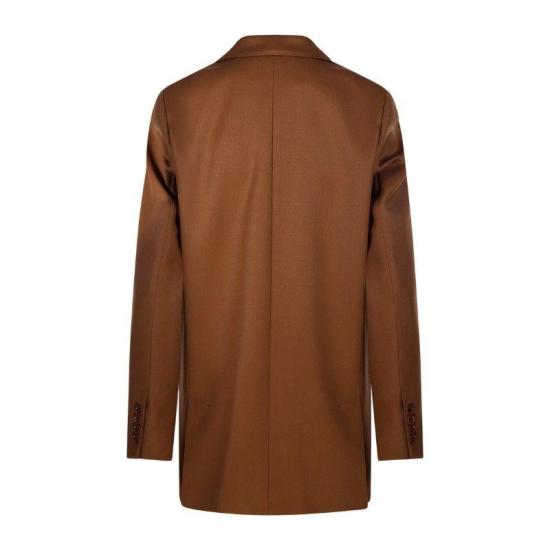 25FW 막스마라 Farad 더블 브레스터드 블레이저 2521046122600 004 TOBACCO - MAX MARA