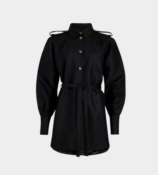 25FW 파투 숏 원피스 DR1530074999B 999B BLACK