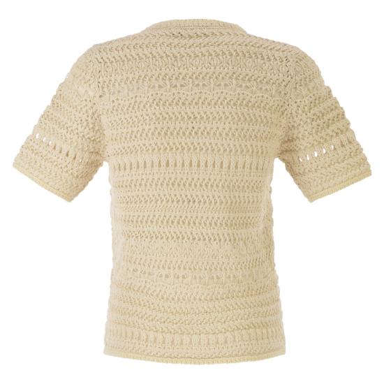 26SS 파비아나 필리피 스웨터 MAD266F491 VANILLA - FABIANA FILIPPI