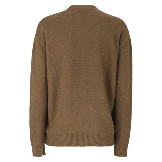 26SS 파비아나 필리피 스웨터 MAD266F095 BROWN - FABIANA FILIPPI