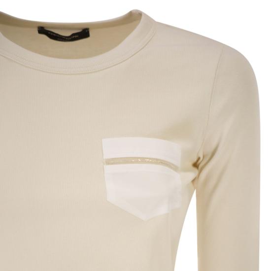 26SS 파비아나 필리피 폴로 티셔츠 JED266F148 BUTTER - FABIANA FILIPPI