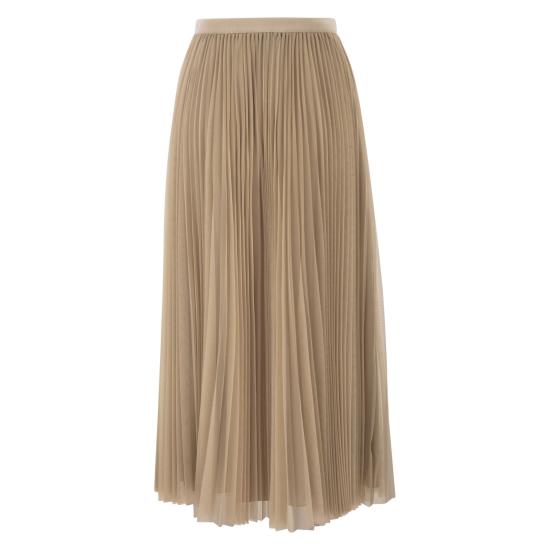 26SS 파비아나 필리피 롱 스커트 GND266F426 BEIGE - FABIANA FILIPPI