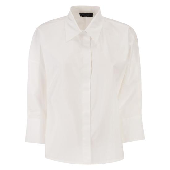 26SS 파비아나 필리피 블라우스/셔츠 CAD266F309 WHITE