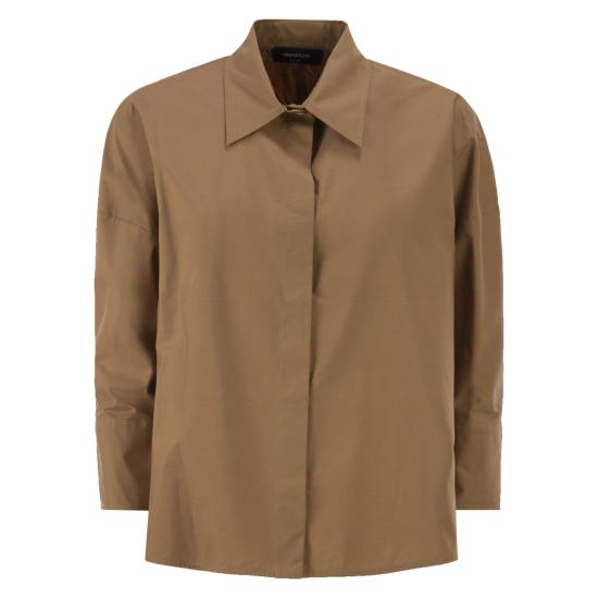 26SS 파비아나 필리피 블라우스/셔츠 CAD266F309 BROWN