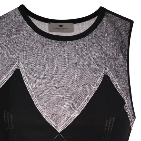 26SS 엘리자베타프랜치 미디 원피스 AM91Q61E2 BLACK - ELISABETTA FRANCHI