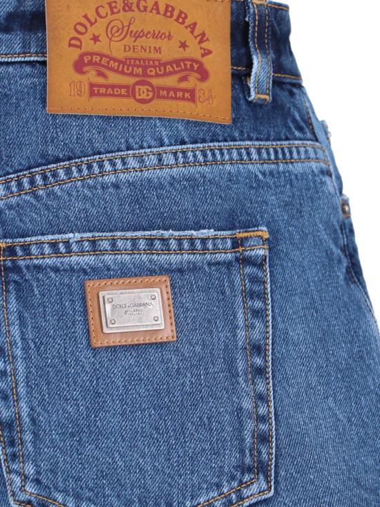 26SS 돌체앤가바나 데님 팬츠 FTC7DD G8OB3 S9001 Blue - DOLCE & GABBANA