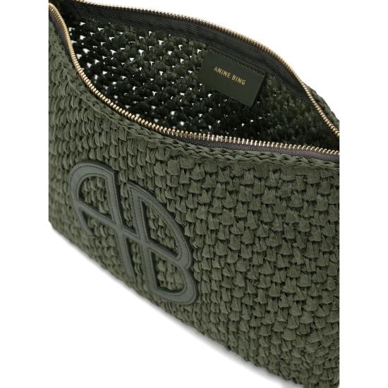 26SS 애니빙 클러치/파우치 A 13 11833 AYG27 green - ANINE BING