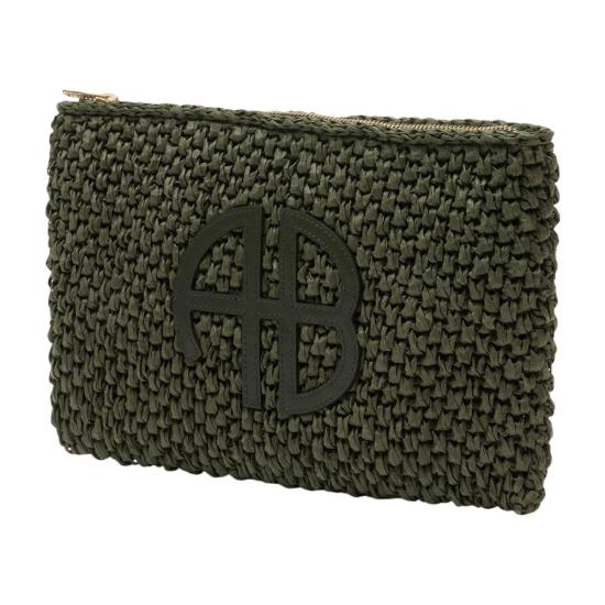 26SS 애니빙 클러치/파우치 A 13 11833 AYG27 green - ANINE BING