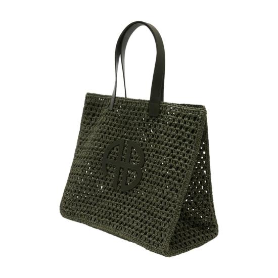 26SS 애니빙 토트백 A 13 11823 AYG27 green - ANINE BING